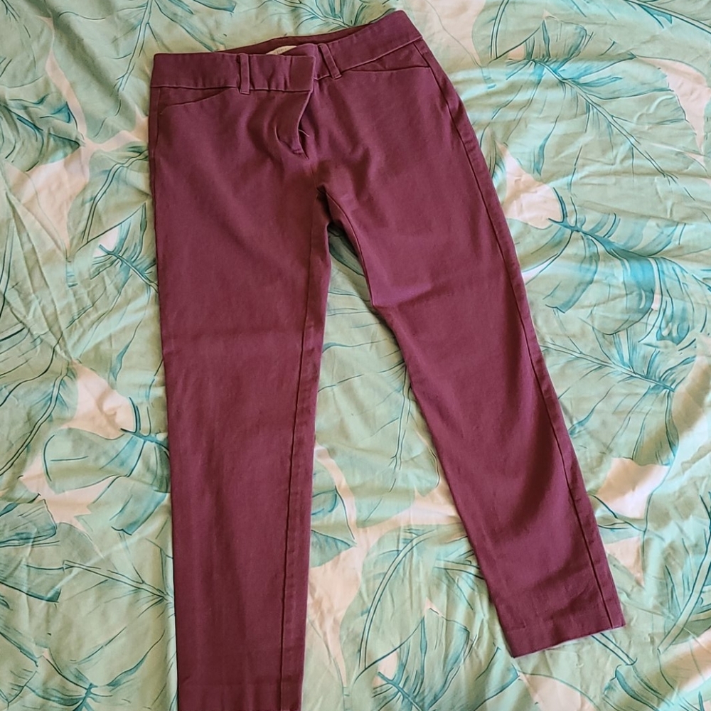 Crop dress pant